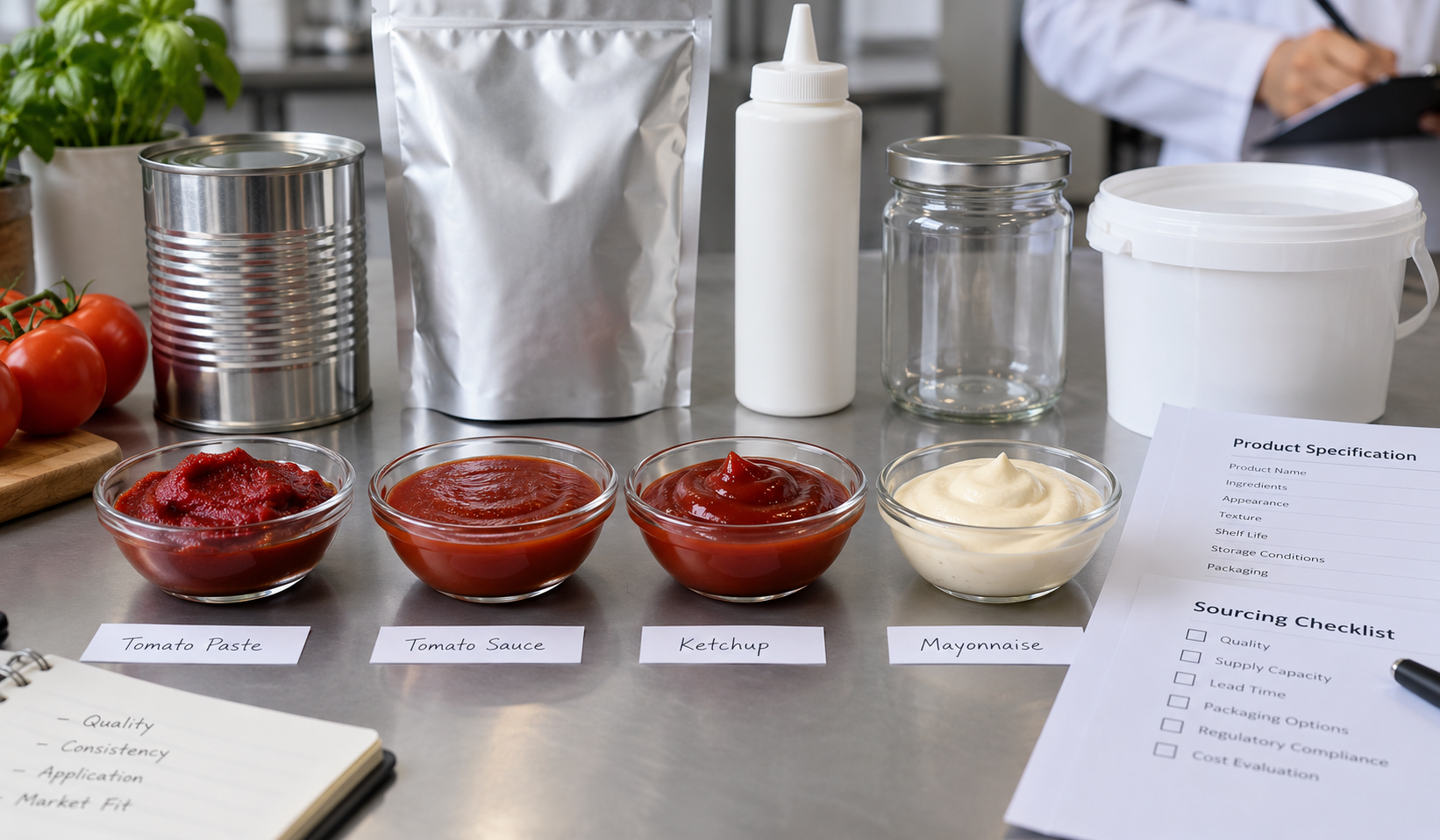 Wie Importeure Tomatenmark, Tomatensauce, Ketchup und Mayonnaise nach Verwendungszweck klassifizieren