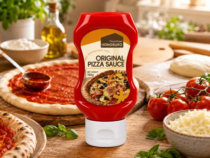 Klassische Original-Pizzasauce für den Pizzaboden
