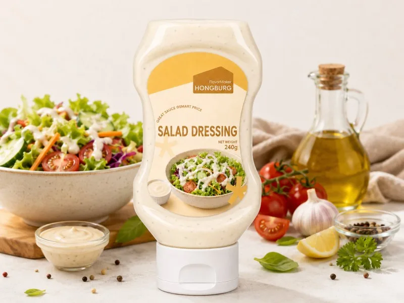 Klassisches Salatdressing mit ausgewogenem Geschmack