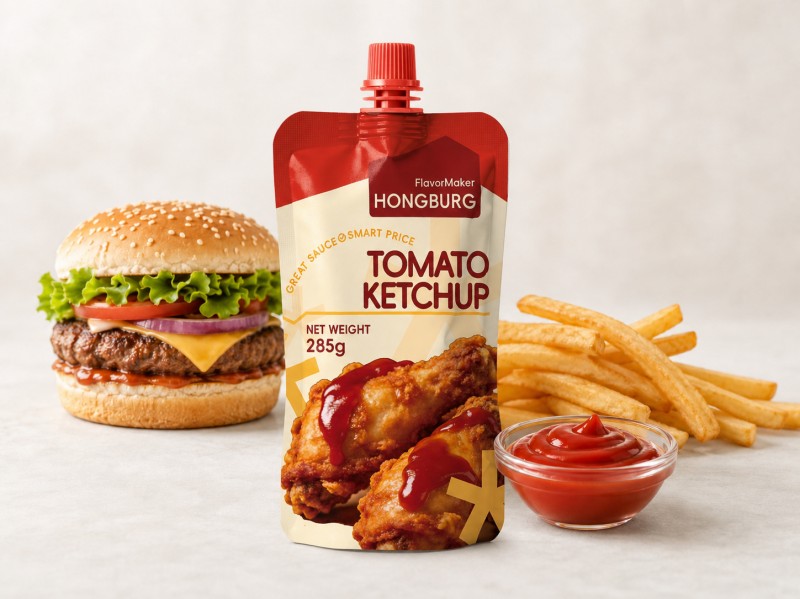 Klassischer Tomatenketchup für Pommes und Burger