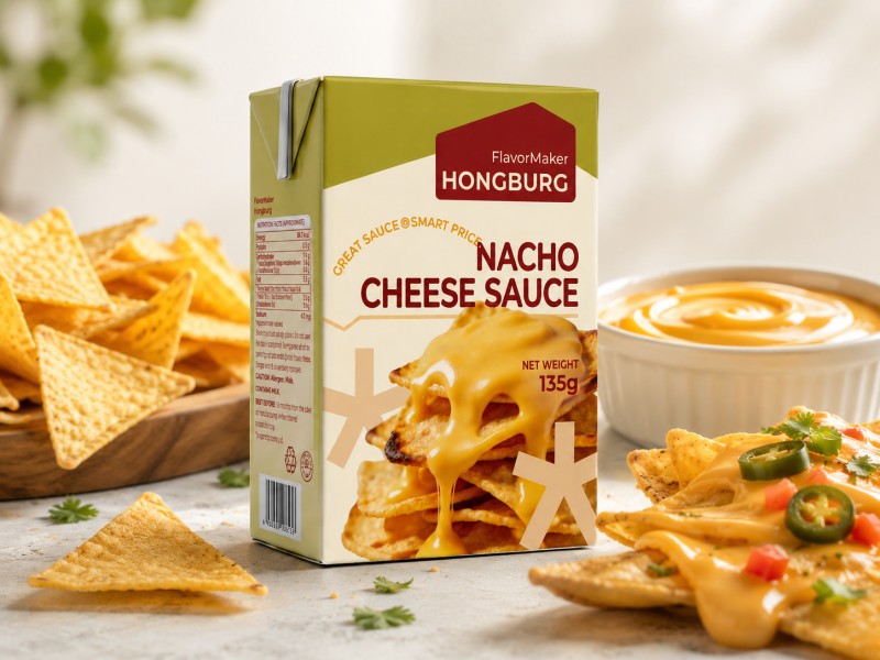Reichhaltige, glatte Nacho-Käsesauce