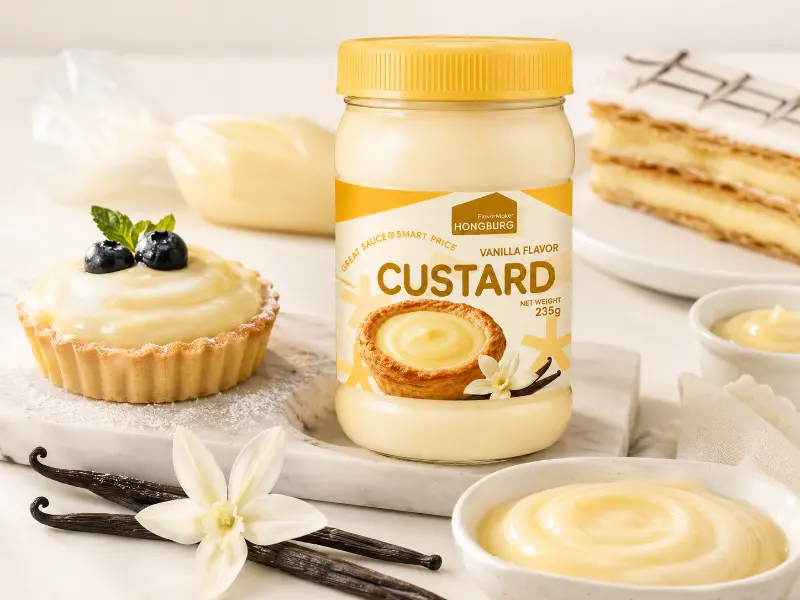 Glatte Vanillepuddingsauce