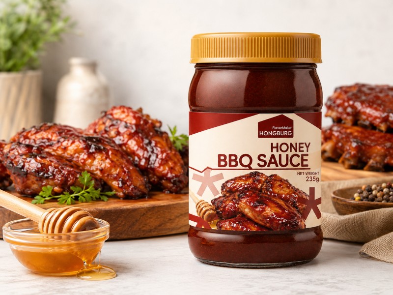 Süße, reichhaltige Honig-BBQ-Sauce