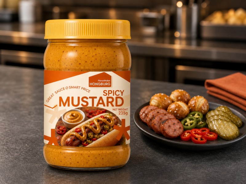 Dicke, würzige Senfsauce