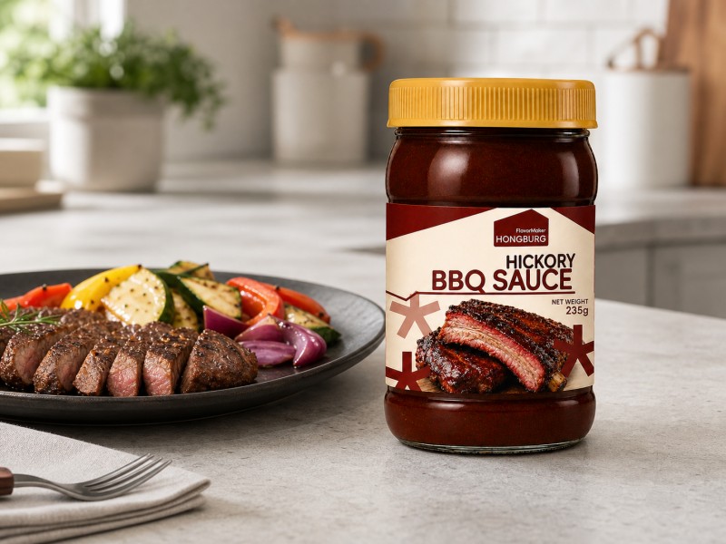 Dicke, rauchige Hickory-BBQ-Sauce
