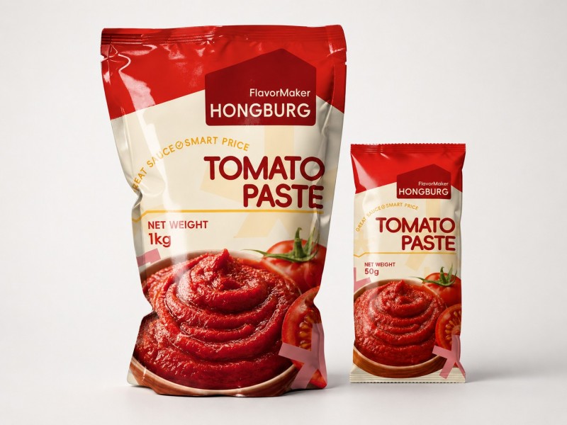 Tomatenmark im Beutel